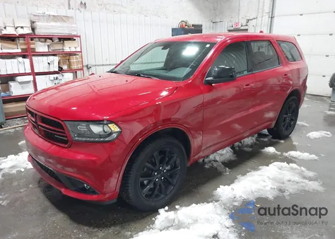2018 Dodge Durango Sxt Awd from USA, damaged, VIN 1C4RDJAG7JC255712